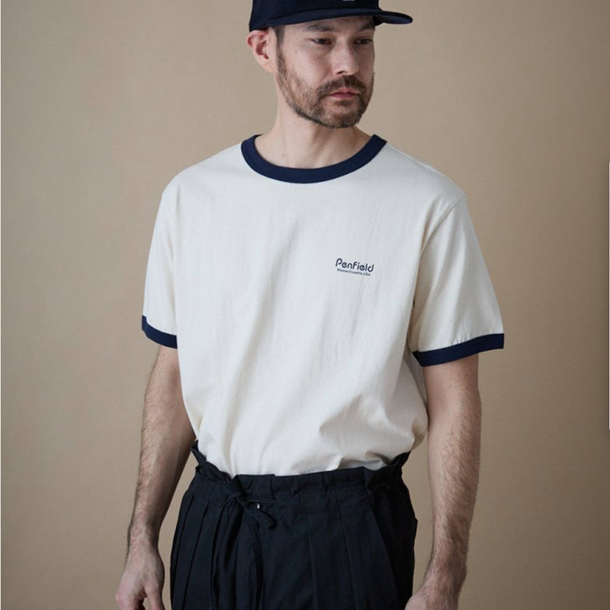 [BUNJANG] Penfield Ingram Short Sleeve Ringer T-Shirt 2-Pack / [펜필드]인그레이 반소매 링거티 투팩
