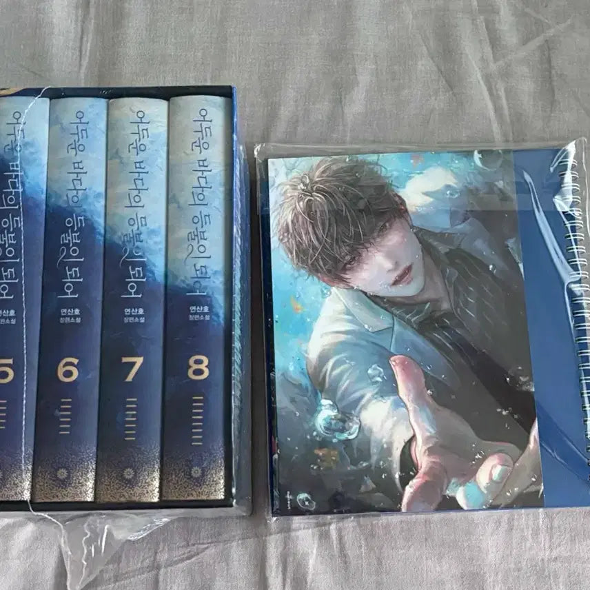 [BUNJANG] When the Light of the Dark Sea Becomes a Lantern - Vol. 5-8 (Sealed Set) / (미개봉) 어두운 바다의 등불이 되어 단행본 세트 5~8