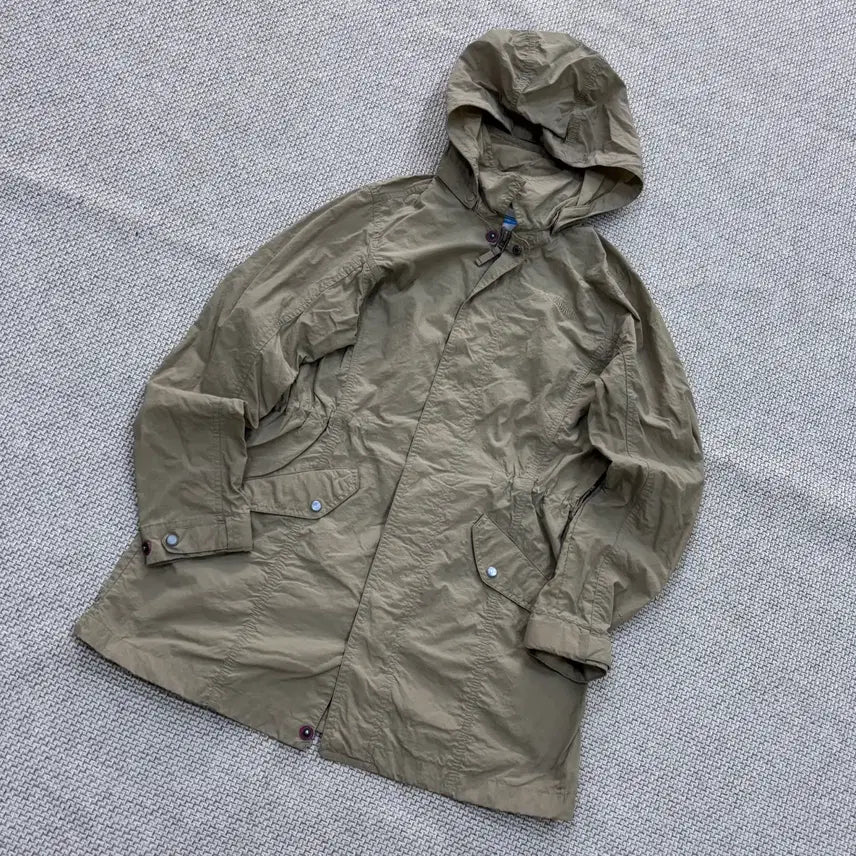 [BUNJANG] Columbia Women's Vintage Hooded Long Zip-Up Jacket / 90 컬럼비아 여성 빈티지 후드 롱 집업 자켓 0728E