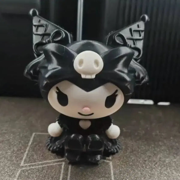 [BUNJANG] Kuromi Figure with Skull Accent / 쿠로미 피규어