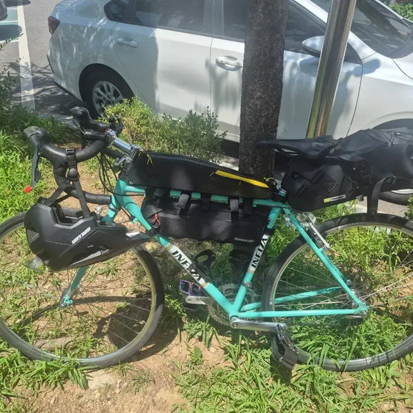 [BUNJANG] Infinito Maxylando Touring Bike - Mint Green / (본문필독/최종가격) 여행용 자전거(투어링 바이크) 팝니다.
