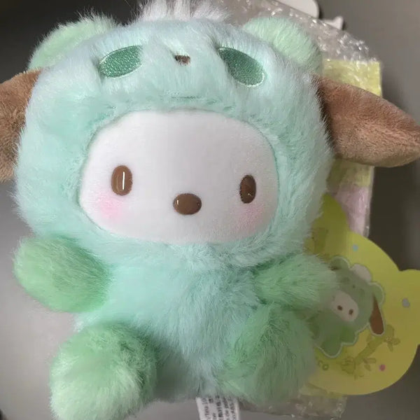 [BUNJANG] Sanrio Pochacco Colorful Panda Plush Keychain / 탑토이 산리오 컬러풀 판다 포차코