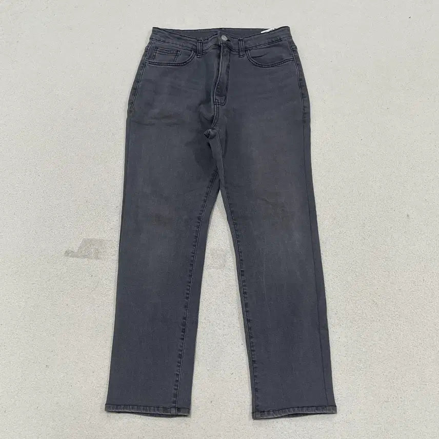 [BUNJANG] S 24/7 Straight Charcoal Denim Pants / S 24/7 스트레이드 차콜 데님 팬츠 0728