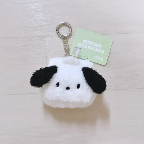 [BUNJANG] Sanrio Pochacco AirPod/Buds Mini Bag Keychain / 포차코 정품 에어팟/버즈 미니가방 키링 / 새상품