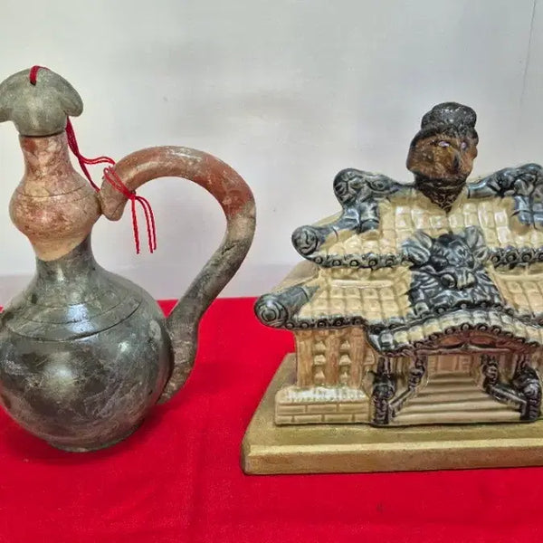 [BUNJANG] Hanamok Teapot & Ceramic Gabled House / 해남옥 주전자 , 도자기 기와집