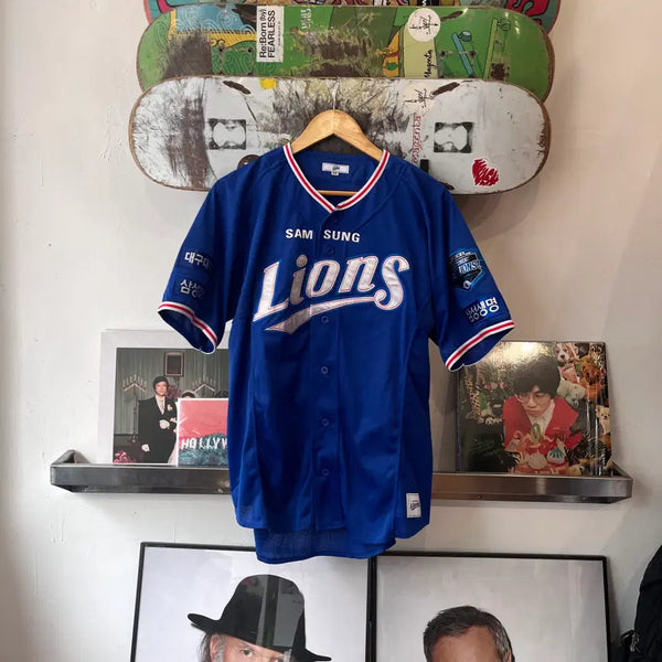 [BUNJANG] Samsung Lions Park Hae-min Baseball Jersey Size 105 / 105 삼성라이온즈 박해민 유니폼/W3085