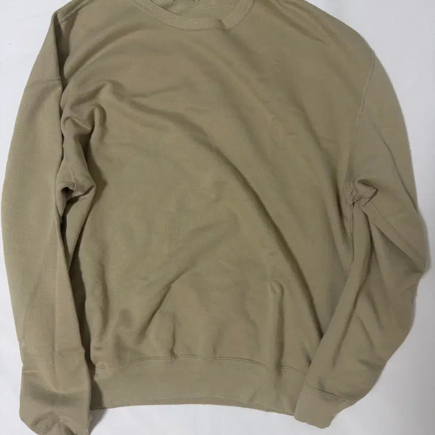 [BUNJANG] Auralee Super Soft Sweat Big Pullover (Gray Beige) / 오라리 슈퍼 소프트 스웨트 빅 푸오버(그레이 베이지)