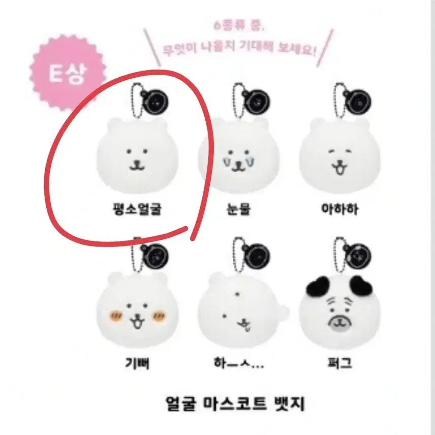 [BUNJANG] Nagano Market Nondamgom (Damgomi) Lottery Prize E / 나가노마켓 농담곰(담곰이) 쿠지 E상
