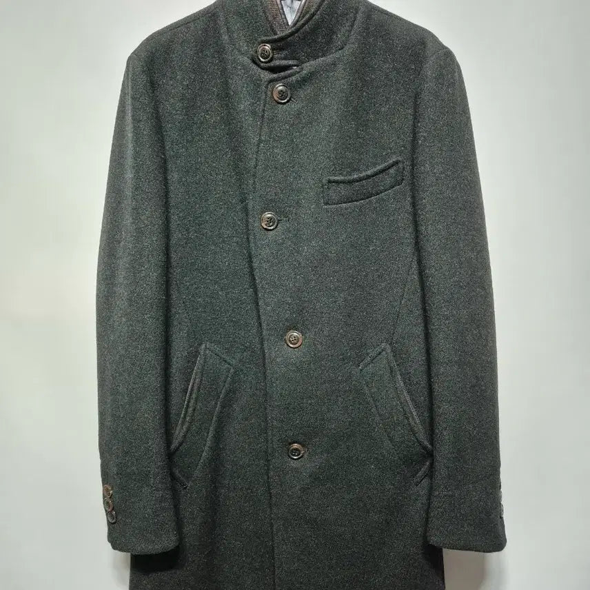 [BUNJANG] Customellow Wool Coat (Size 100) / 커스텀멜로우 모직 코트100