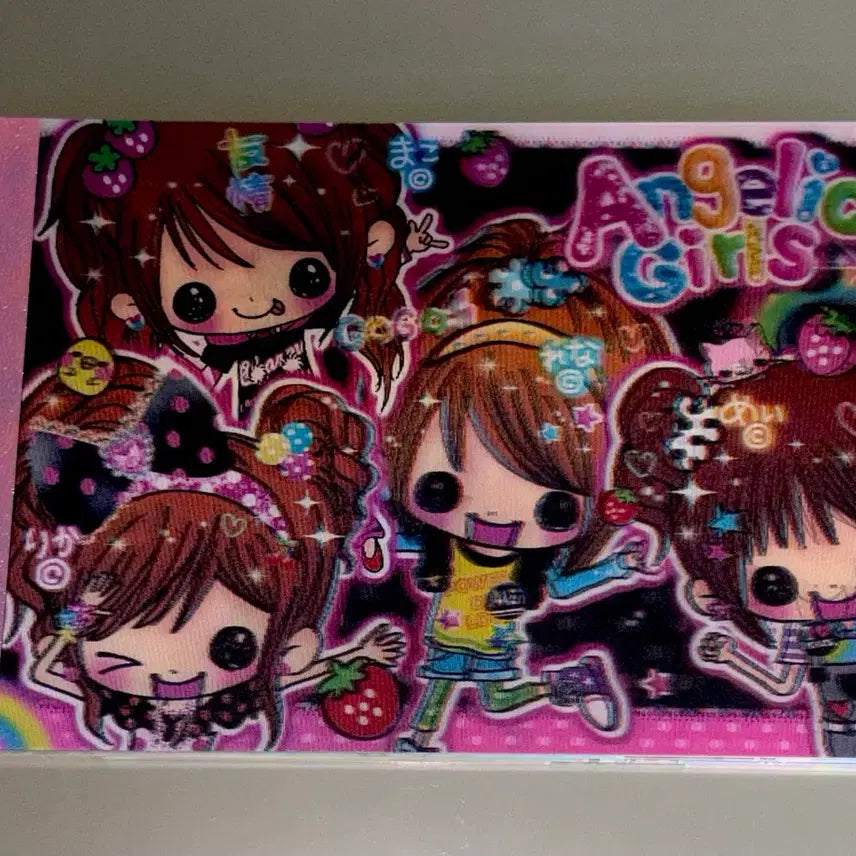 [BUNJANG] Angelic Girls Classic Paper Set (4 Cards) / 고전 Angelic Girls 지류 4장 소분