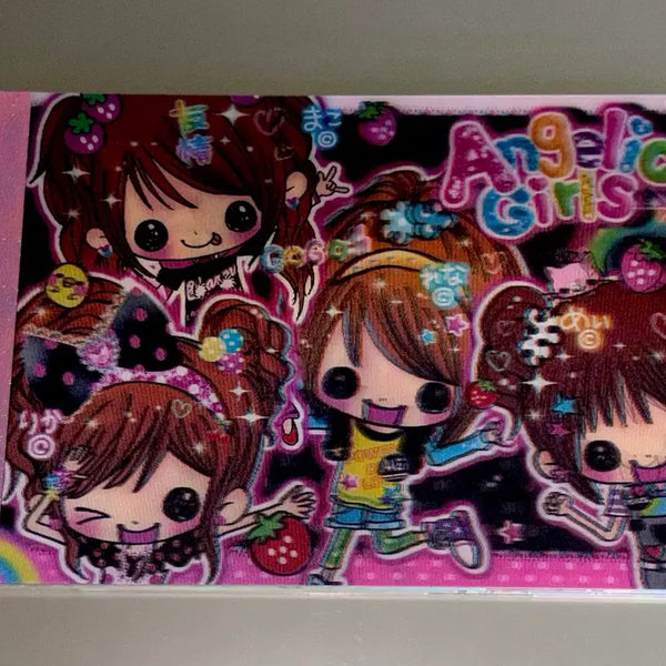 [BUNJANG] Angelic Girls Classic Paper Set (4 Cards) / 고전 Angelic Girls 지류 4장 소분