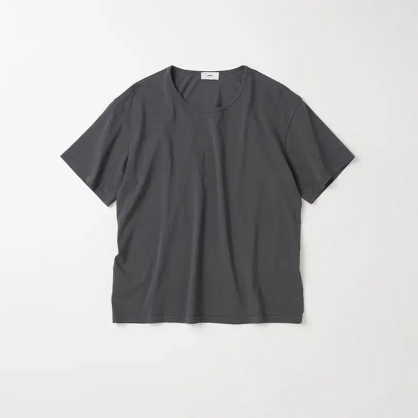 [BUNJANG] Mylibrary Silky Half Tee Charcoal / mylibrary 117 실키 하프 티 차콜