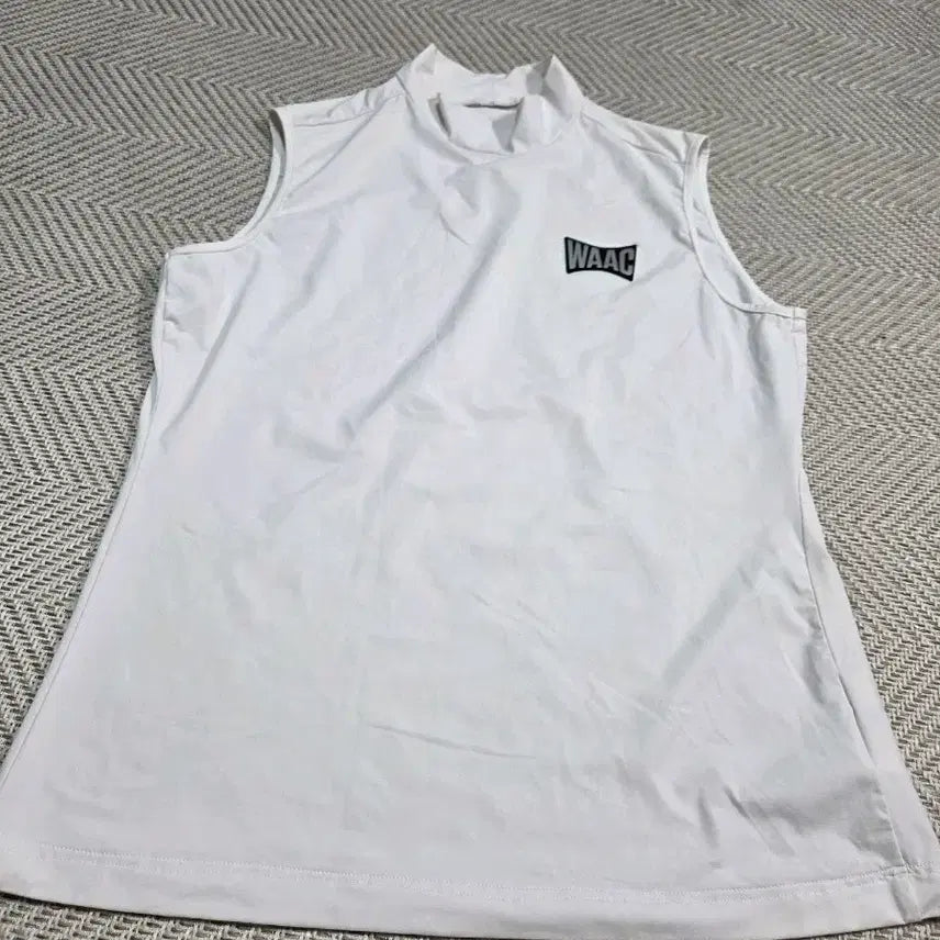 [BUNJANG] WAAC Sleeveless T-Shirt White / 100) 왁 민소매 티셔츠 화이트