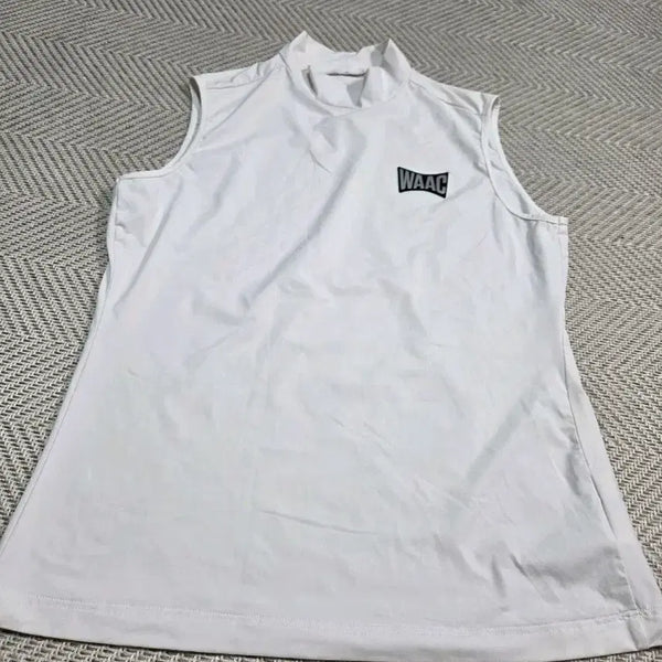 [BUNJANG] WAAC Sleeveless T-Shirt White / 100) 왁 민소매 티셔츠 화이트