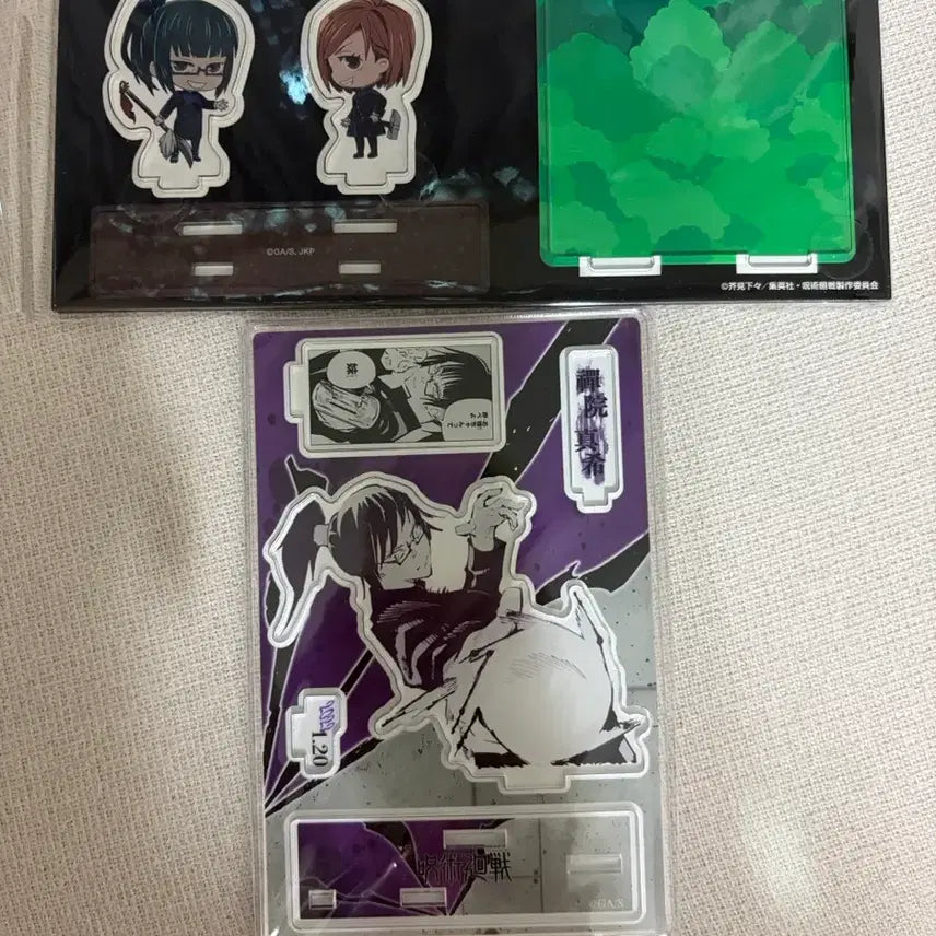 [BUNJANG] Jujutsu Kaisen Maki Zenin & Nobara Kugisaki Acrylic Standee & Diorama / 주술회전 마키 노바라 아크릴 스탠드/디오라마