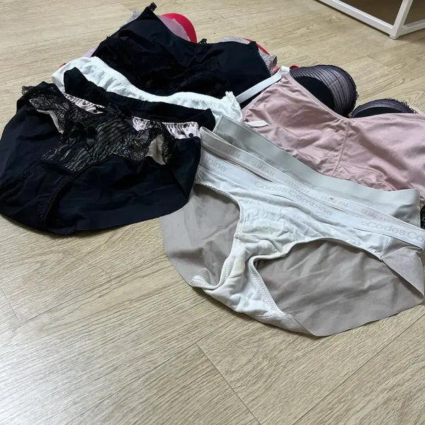 [BUNJANG] Bra and Panty Set / 브라.팬티 일괄 (손세탁 후 배송)
