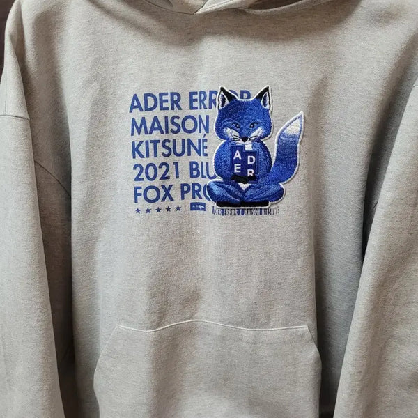 [BUNJANG] Ader Error x Maison Kitsuné Hoodie A2 / [A2] 아더에러 X 메종키츠네 후드티 A2