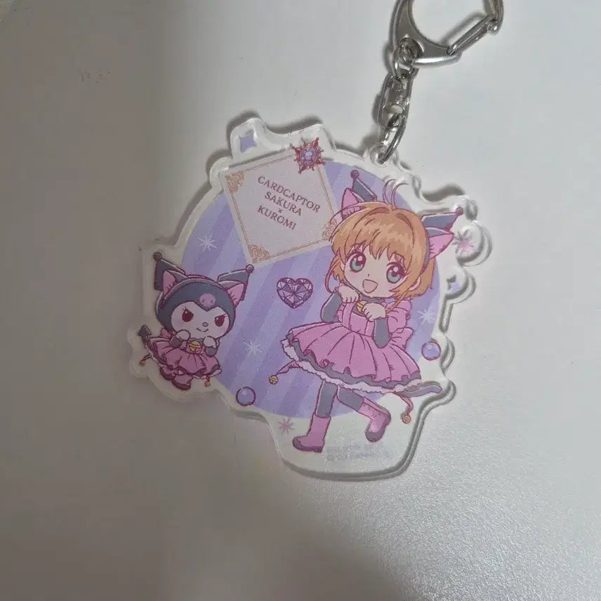 [BUNJANG] Kurumi x KAGÉCHA Acrylic Keyring / 쿠루미 x 카갭체 아크릴 키링