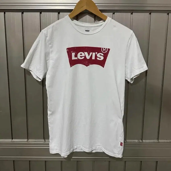 [BUNJANG] Levi's White T-Shirt / 리바이스 반팔티 화이트