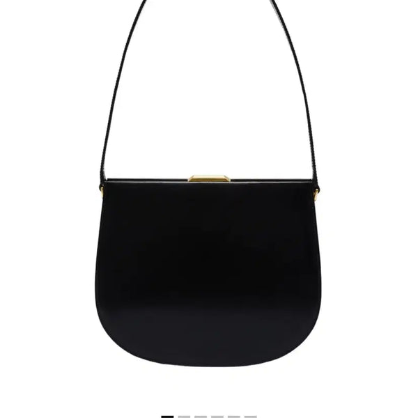 [BUNJANG] Atelier de Lumen Lune Forme Bag Black Leather / 아뜰리에드루멘 Lune Forme 룬 포르메 백 가방 블랙