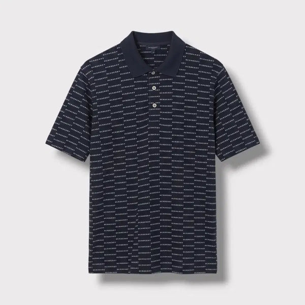 [BUNJANG] Burberry Logo Pattern Polo T-Shirt Size S / S/ 버버리 로고패턴 PK반팔