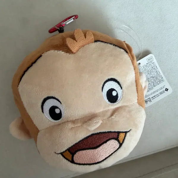 [BUNJANG] Jo Yuri "Soongyi" Face Reel Pass Doll Keyring / 조지원숭이 얼굴 릴패스 인형 키링