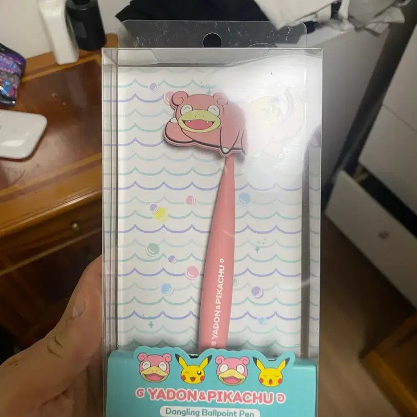[BUNJANG] Slowpoke Pikachu Ballpoint Pen / 야돈 피카츄 볼펜