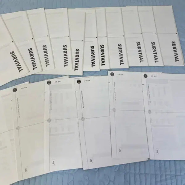 [BUNJANG] Survival Math Mock Exam Set (17ea) / [17개] 서바이벌 수학 실모