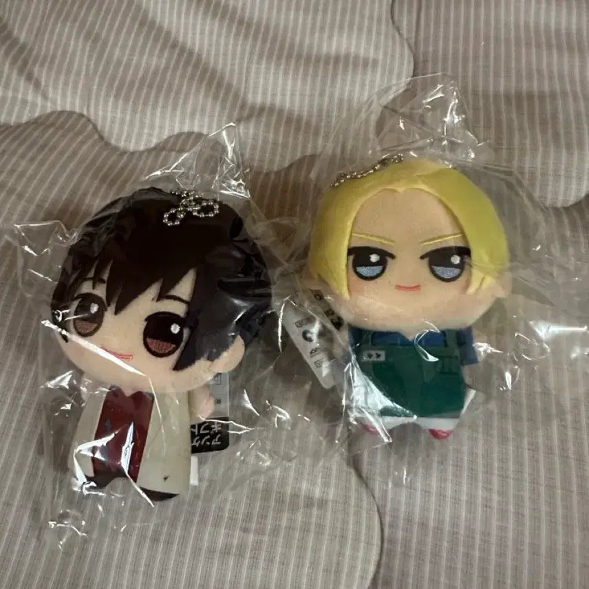 [BUNJANG] Sakamoto Days Shin & Nagumo Chibi Plush Set / (판매) 사카모토데이즈 신,나구모 치비구루미