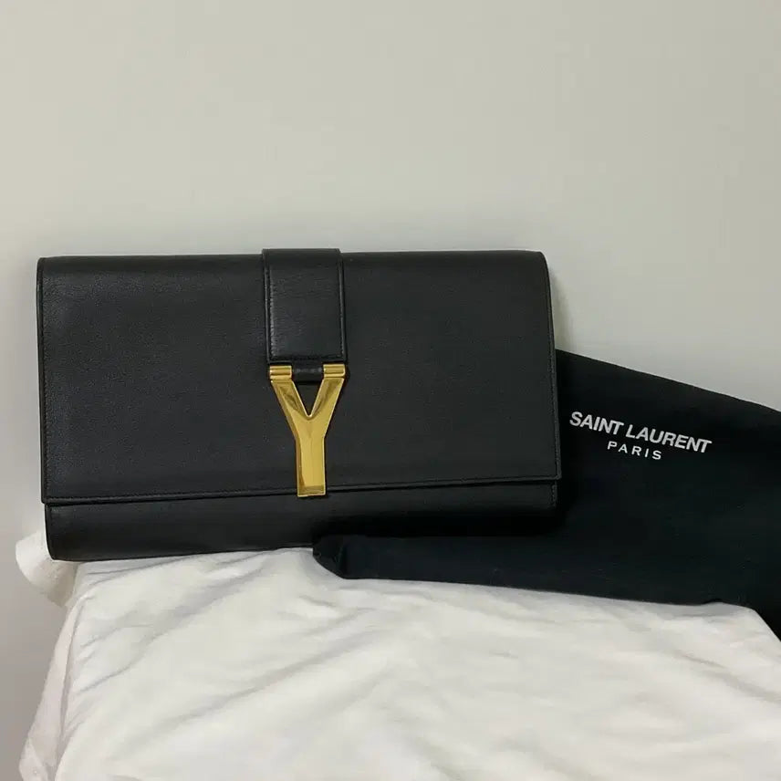 [BUNJANG] Saint Laurent Cabas Chic Clutch / 생로랑 카바시크 클러치