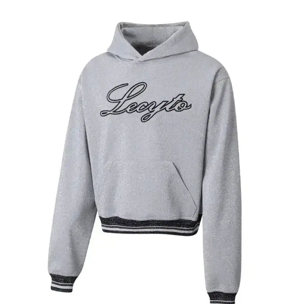 [BUNJANG] Lecyco Silver Hoodie / 레시토 Lecyco 후드티 실버