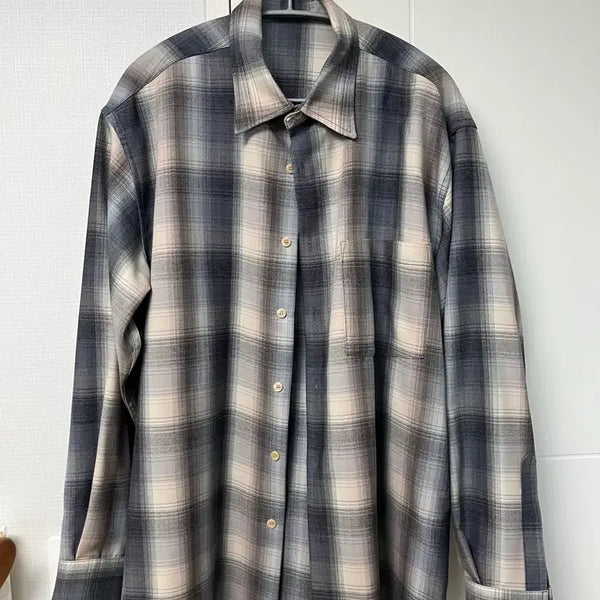 [BUNJANG] JUCAS SPACE OURALI MAT Shirt Size 48 / 주카스페이스 오라리맛 셔츠 48