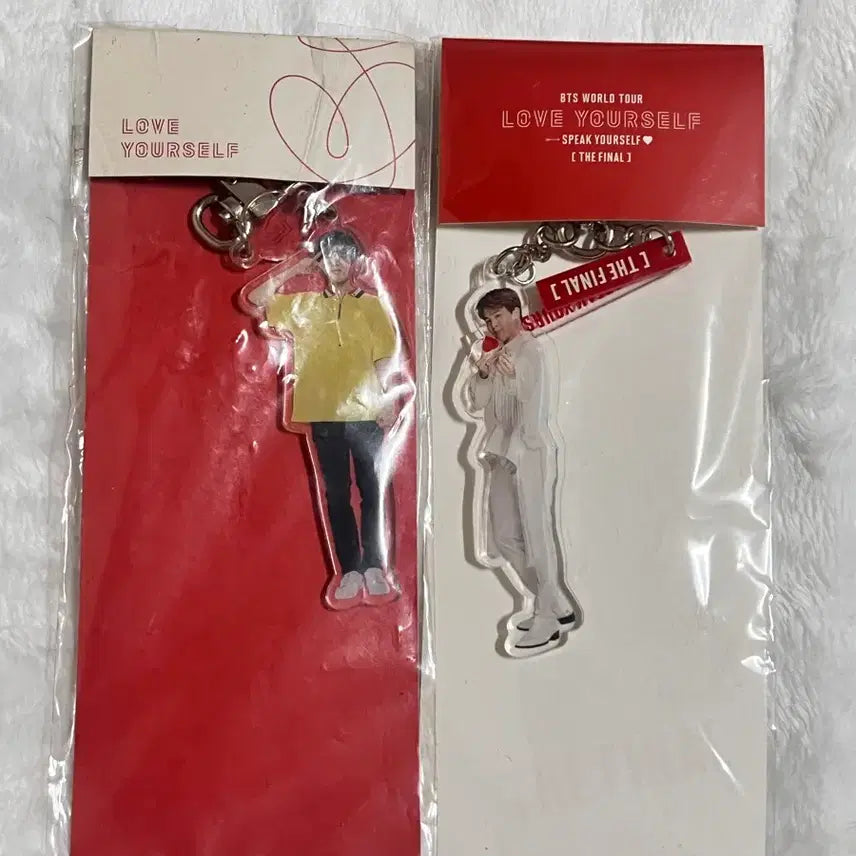 [BUNJANG] BTS LOVE YOURSELF THE FINAL Jimin Keyring / BTS LOVE YOURSELF THE FINAL 방탄소년단 럽셀 지민 키링