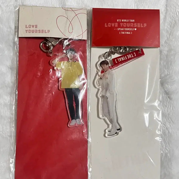 [BUNJANG] BTS LOVE YOURSELF THE FINAL Jimin Keyring / BTS LOVE YOURSELF THE FINAL 방탄소년단 럽셀 지민 키링