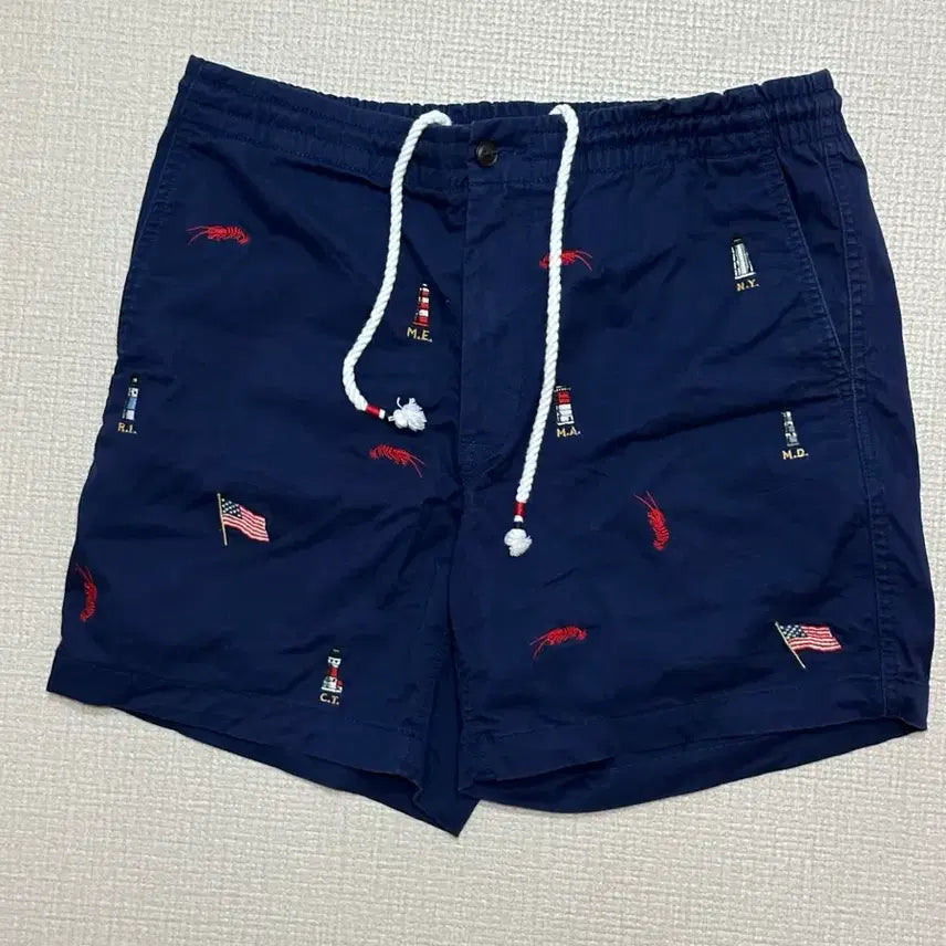 [BUNJANG] Polo Ralph Lauren Crab P-Wing Shorts / 폴로 가재 프랩스터 반바지 M