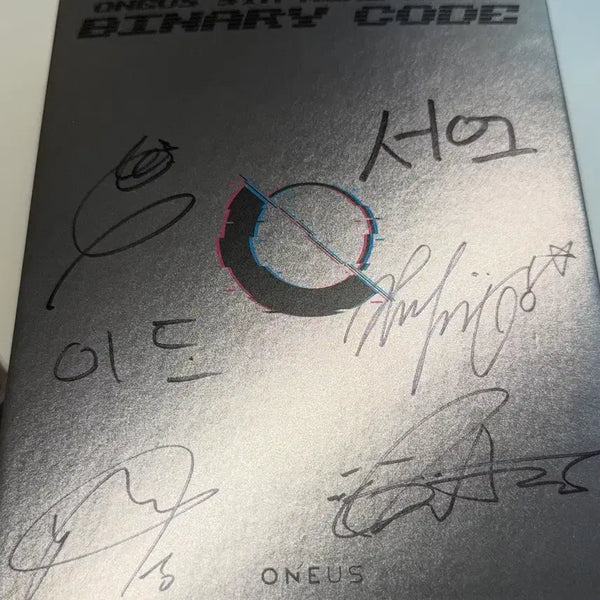 [BUNJANG] ONEUS Binary Code Signed Album / 원어스 친필 사인앨범