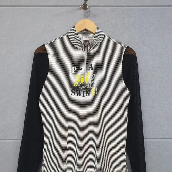 [BUNJANG] JDX Women's Golf Half-Zip T-Shirt (Size 95) / #JDX 멀티스포츠 여성 골프 반집업 티셔츠 95