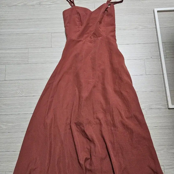 [BUNJANG] Resort Sleeveless Long Dress / 휴양지 롱원피스 나시 원피스