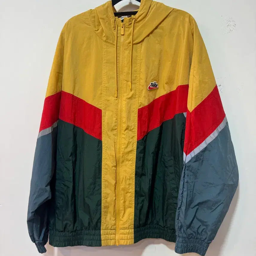 [BUNJANG] Nike Color Block Windbreaker Jacket XL / 나이키 컬러블록 바람막이 XL