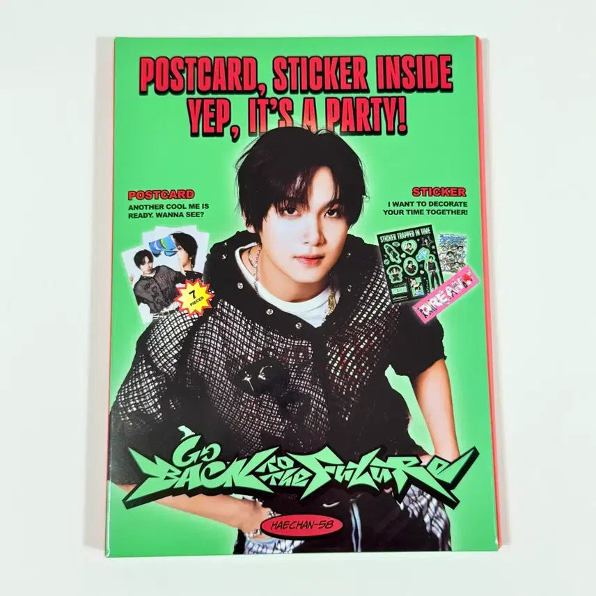 [BUNJANG] NCT DREAM Haechan Back to the Future Photocard / NCT 엔시티드림 해찬 백투더퓨처 postcard