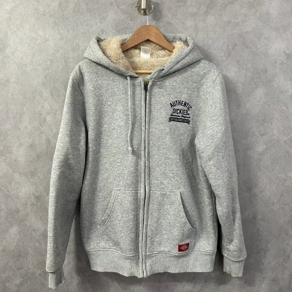 [BUNJANG] Dickies Lined Hooded Zip-Up Gray Size 95 / 디키즈 후드 집업 그레이 퍼 안감 95사이즈