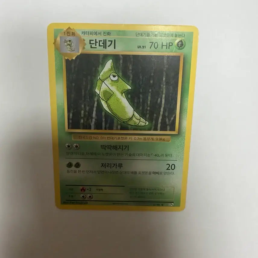 [BUNJANG] Dandeugi Classic Pokemon Card / 단데기 고전 포켓몬카드