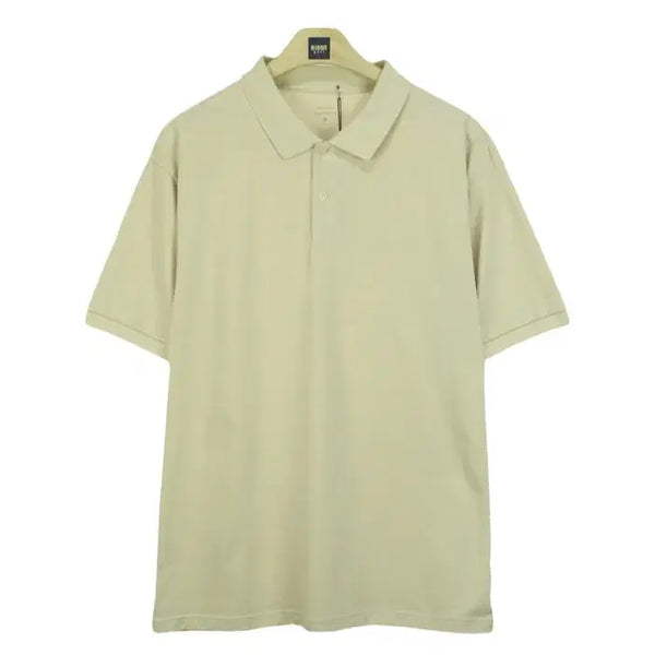 [BUNJANG] Musinsa Standard Cool Short-Sleeve Polo Shirt (Light Beige, Size 105) / 22479 [새제품] 무신사스탠다드 시원한 반팔 카라티 105 브랜구제