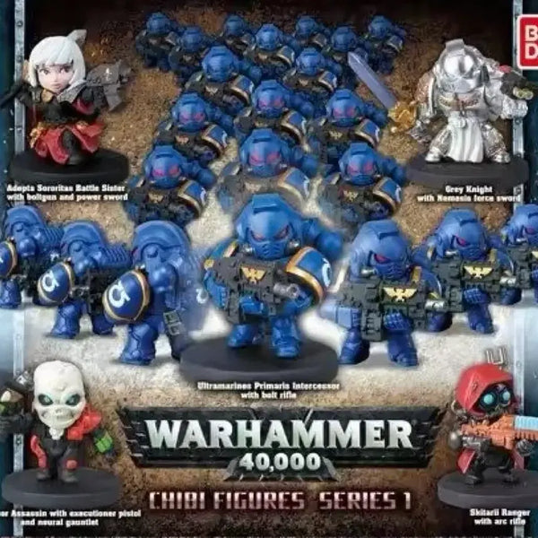 [BUNJANG] Bandai Warhammer 40K Chibi Figure SD Series 1 & 2 Set / 반다이 워해머 40K 치비피규어 SD 1탄 / 2탄 10종 미개봉 새제품