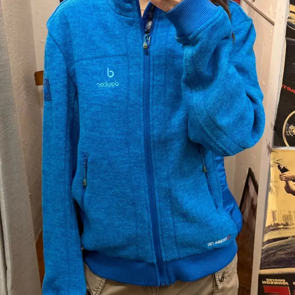 [BUNJANG] Deuter Polartec Thermal Pro Fleece Jacket Blue / 도이터 폴라텍 써말 프로 플리스 자켓 블루