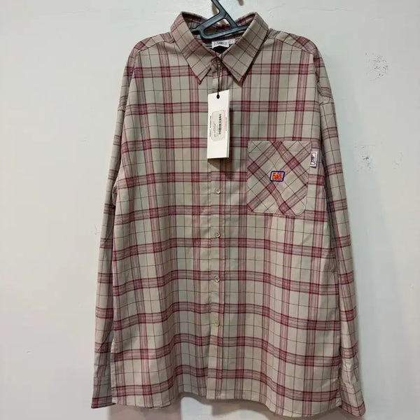 [BUNJANG] BAD IN BAD Square Check Shirt (L Size) / 미착용)배드인배드 BAD IN BAD 체크 셔츠 L사이즈