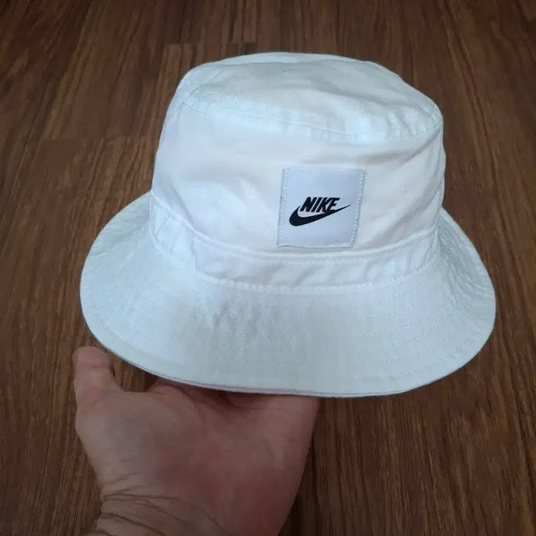 [BUNJANG] Nike White Bucket Hat / 나이키 화이트 버킷햇 M정도