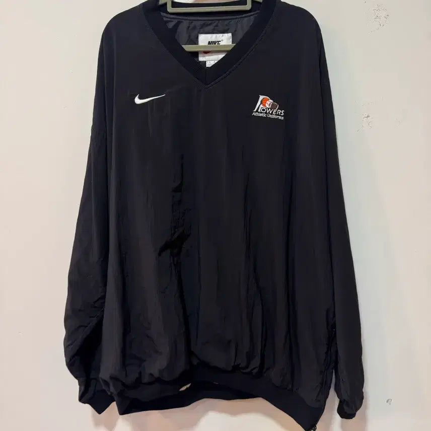 [BUNJANG] Nike Black Oversized Windbreaker Jacket L / 나이키 블랙 오버핏 바람막이 상의 L사이즈