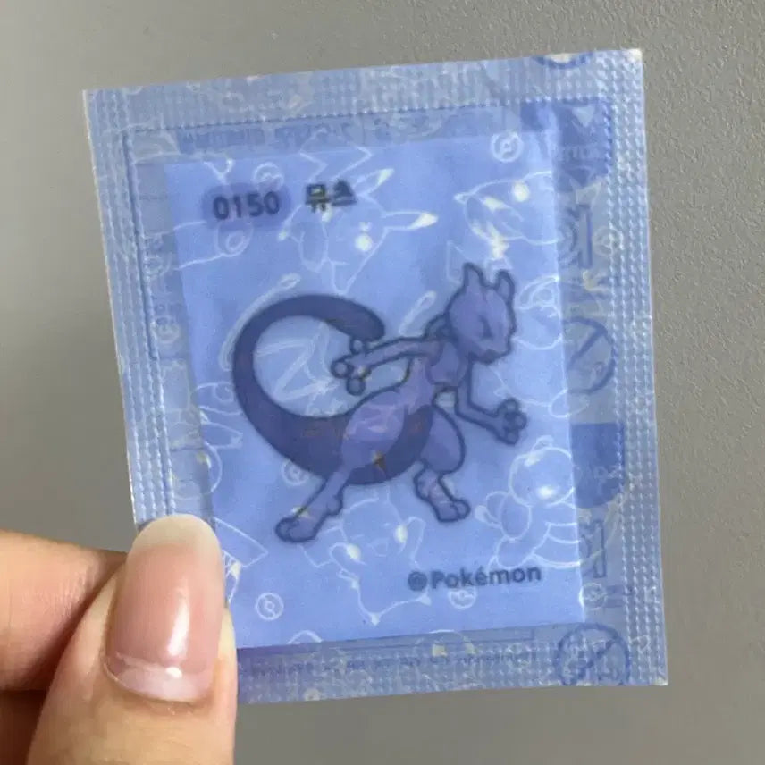 [BUNJANG] Mewtwo Sticker (Sealed) / 뮤츠 띠부씰 미개봉