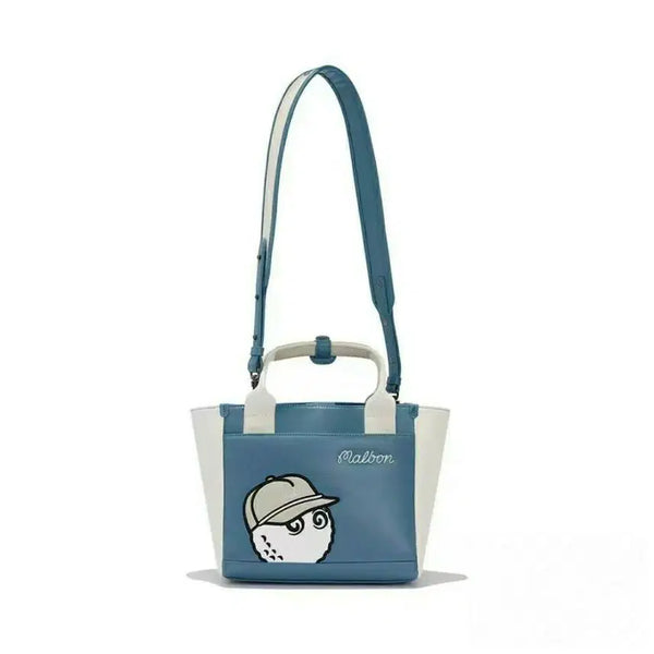 [BUNJANG] Malbon Golf Tote Bag Blue / 말본 골프  토트백 블루